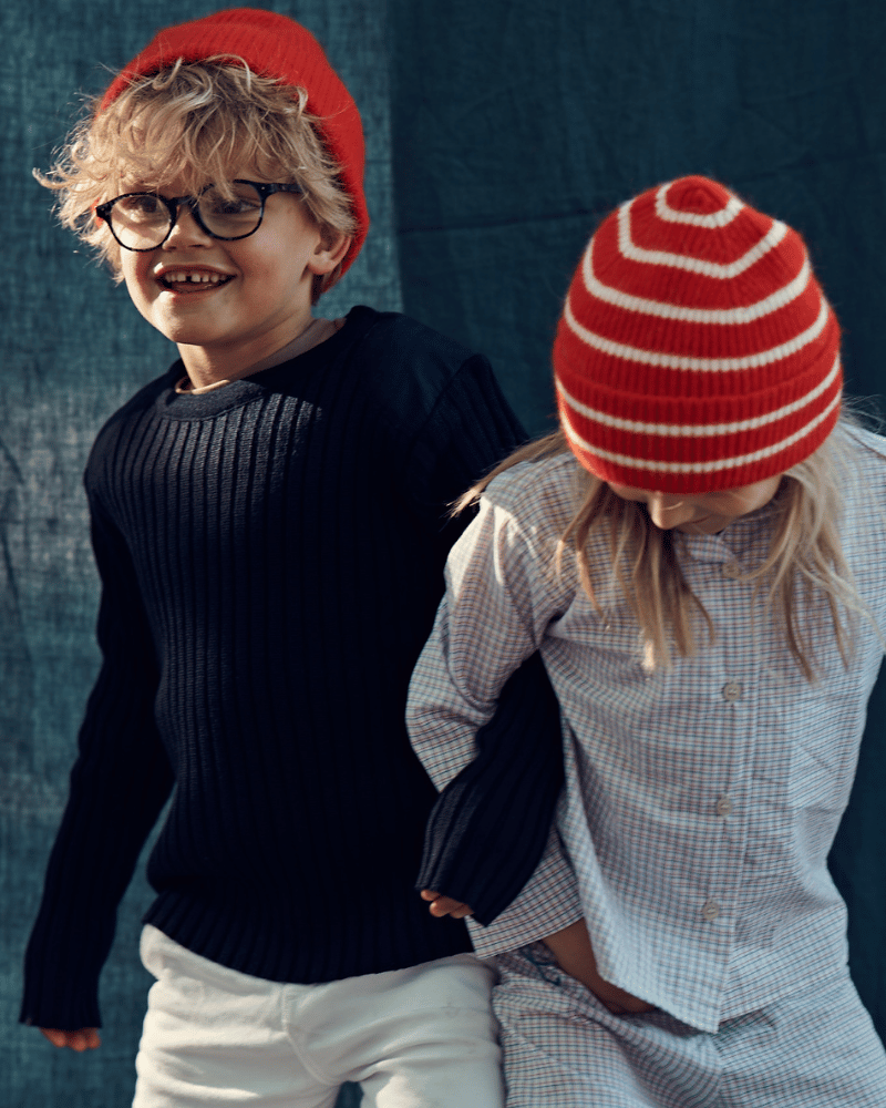 Le Petit Beanie Crimson