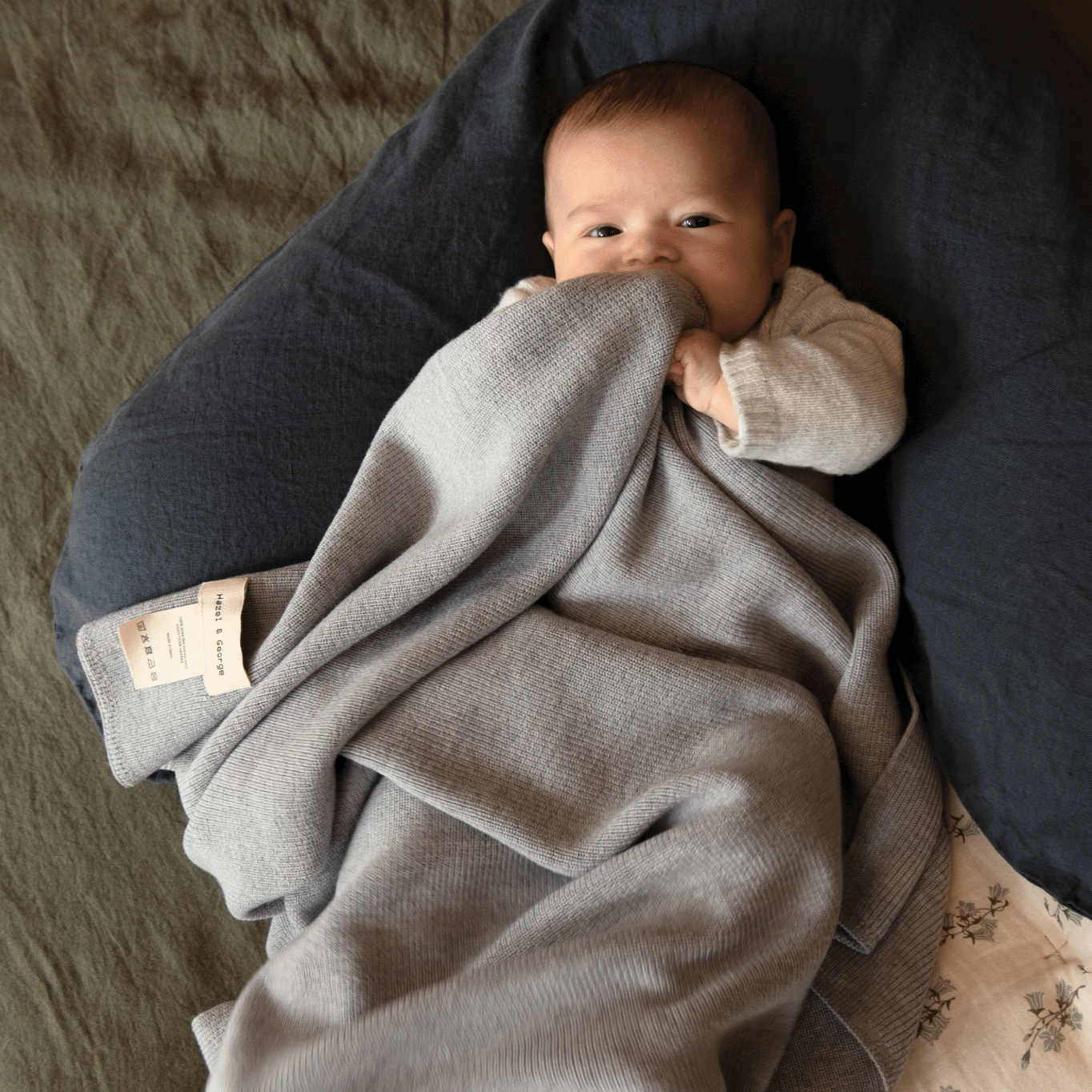 Nursing Pillow Cover Off Black