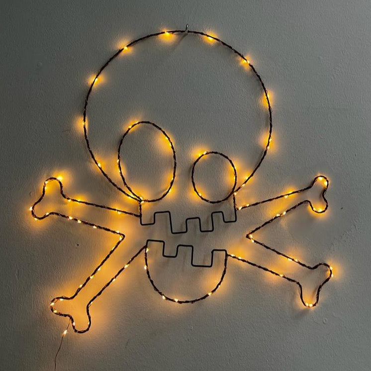 Zoe Rumeau Wired Skull Lighting Archive Store Decoration Lights