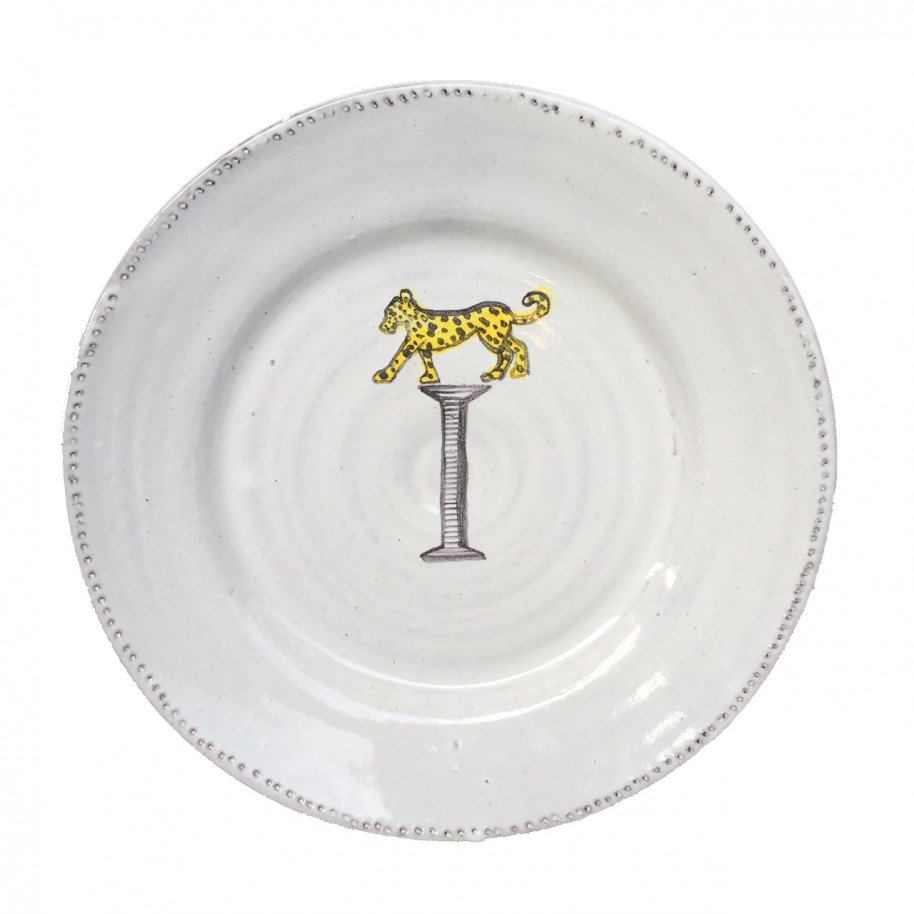 Alphabet Plate Panter