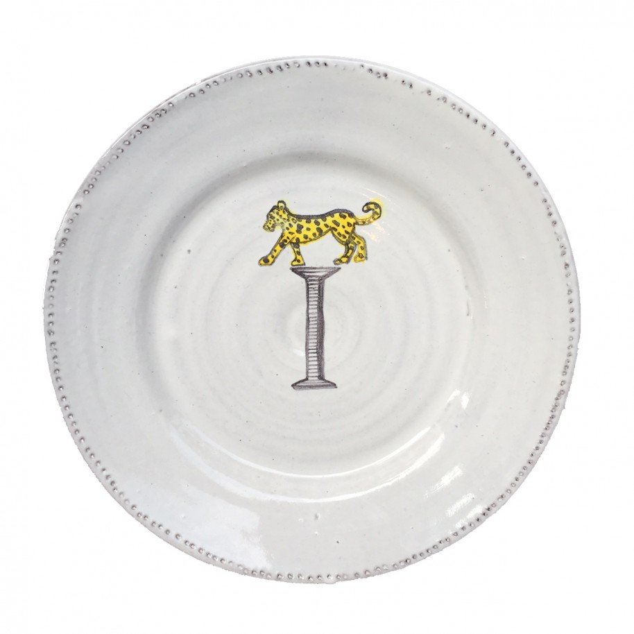 Alphabet Plate Panter