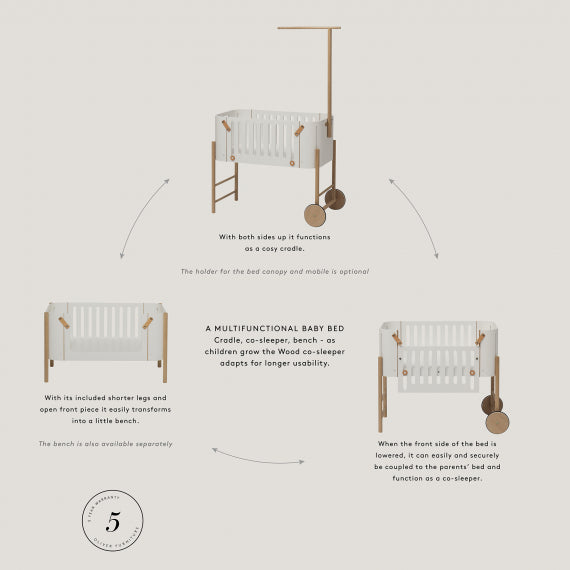 Wood Co-Sleeper