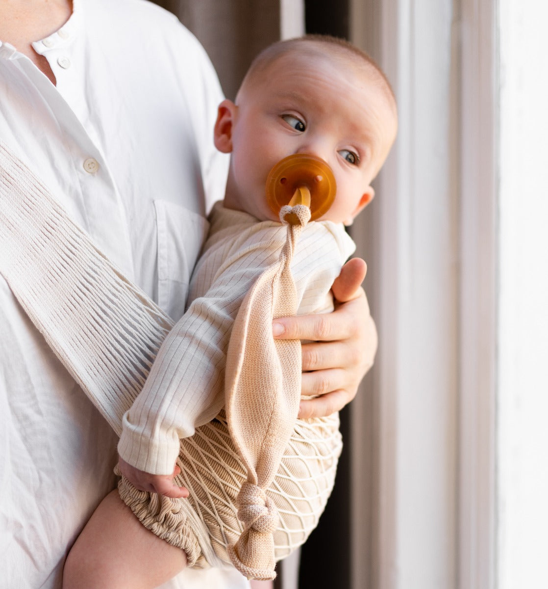 Titi Pacifier Holder Oat