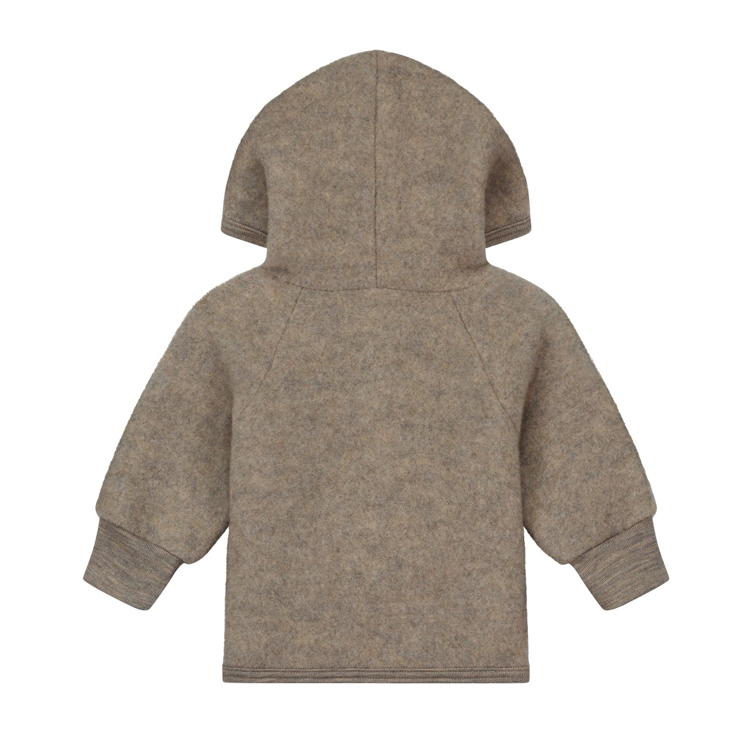 Wollen Fleece Baby Jasje Walnut