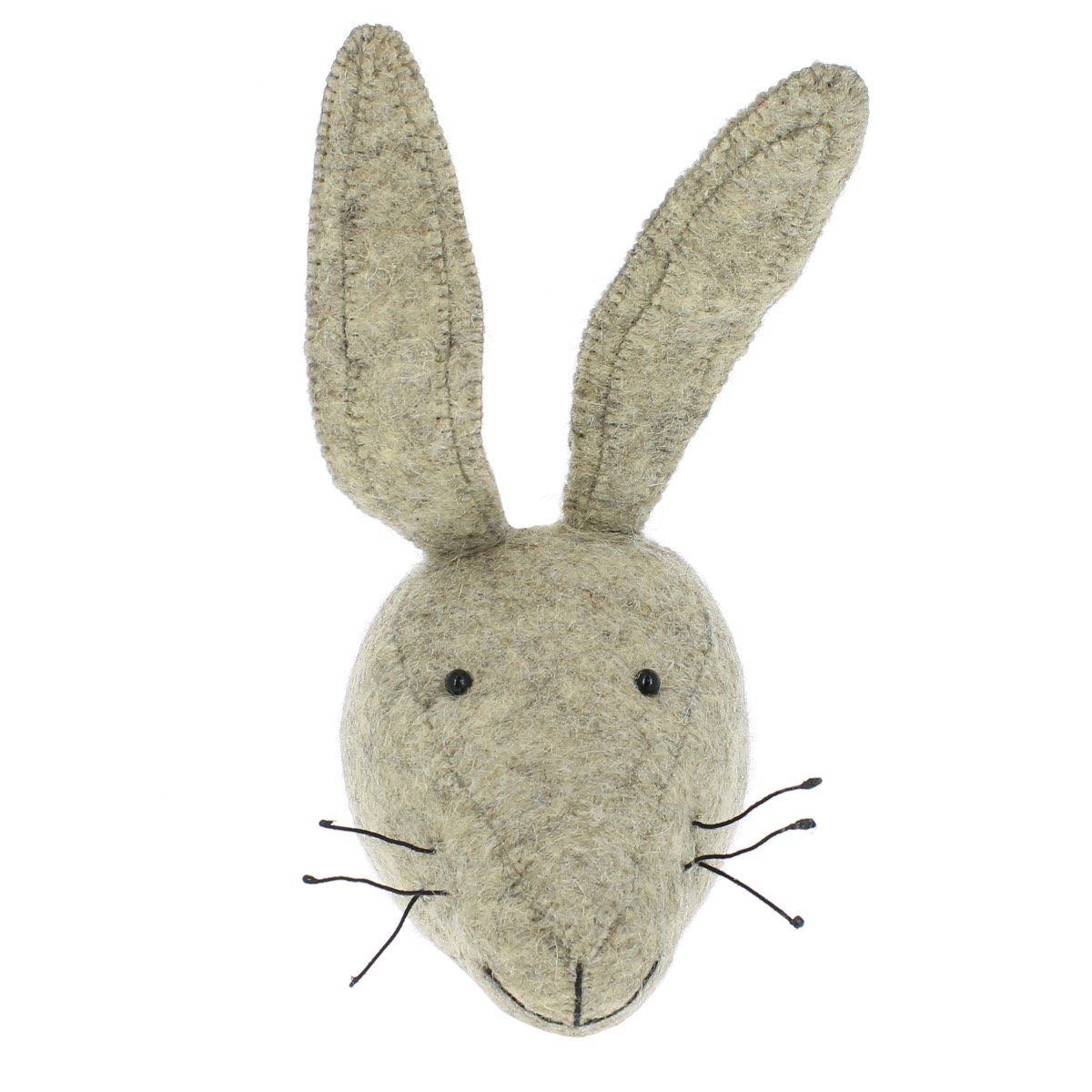 Sleepy Bunny Head Wall Decoration - Mini - Fiona Walker England