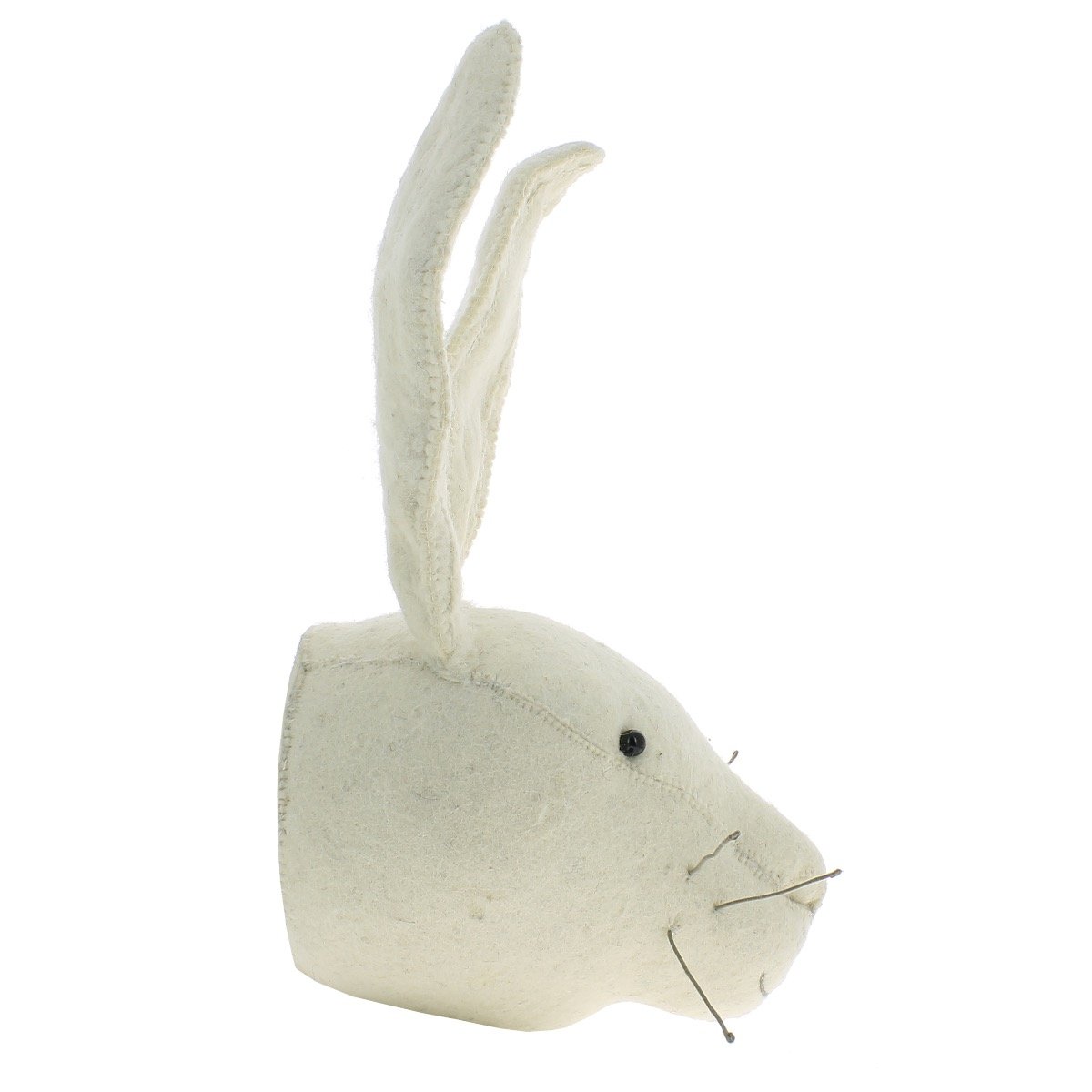 Animal Head White Bunny