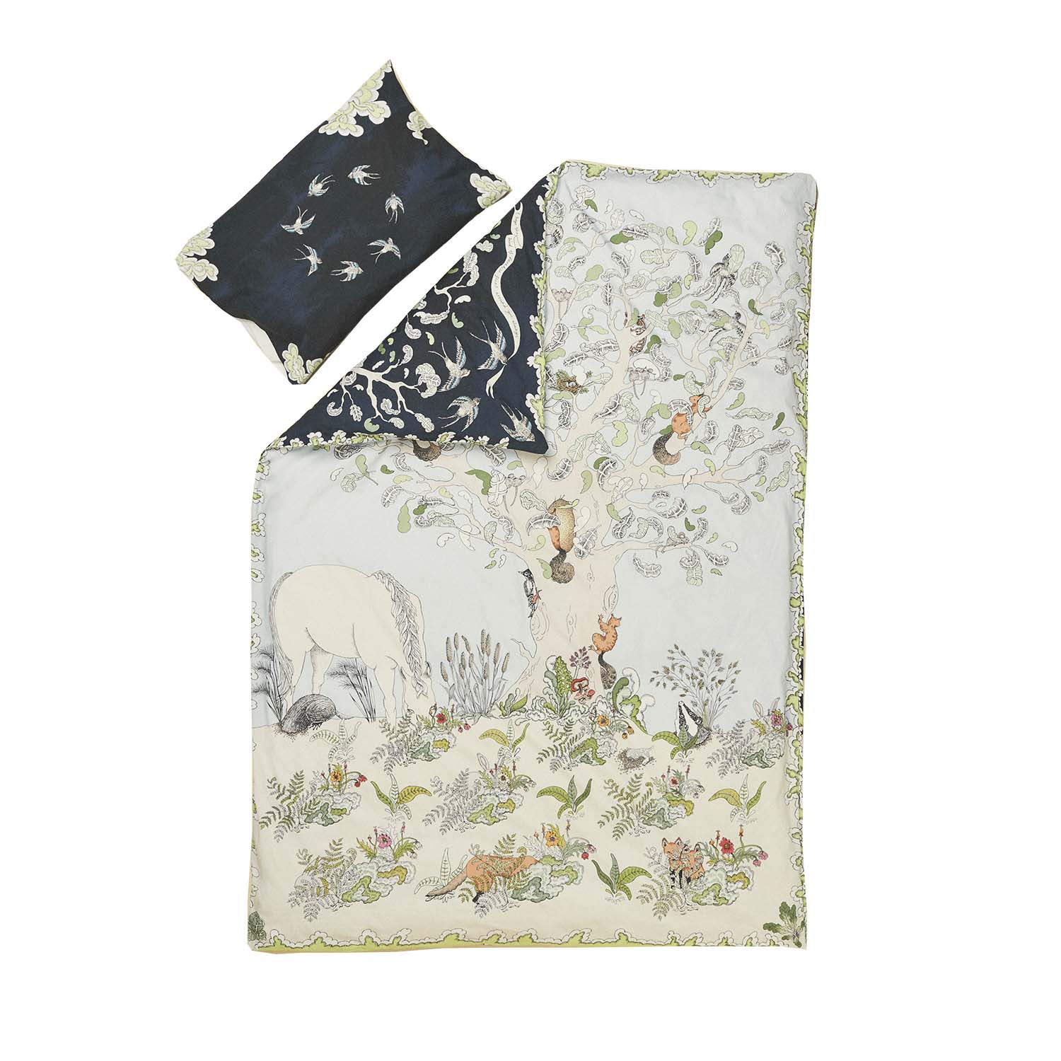 Reversible Duvet Cover Set Enchanted Forest