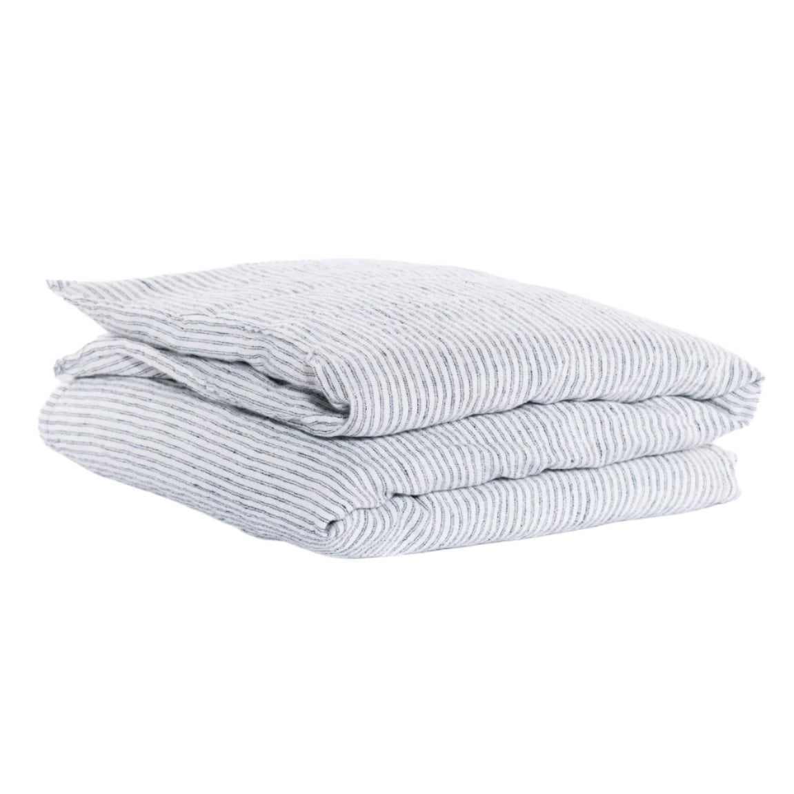 Linen Duvet Cover Pyjama Stripe