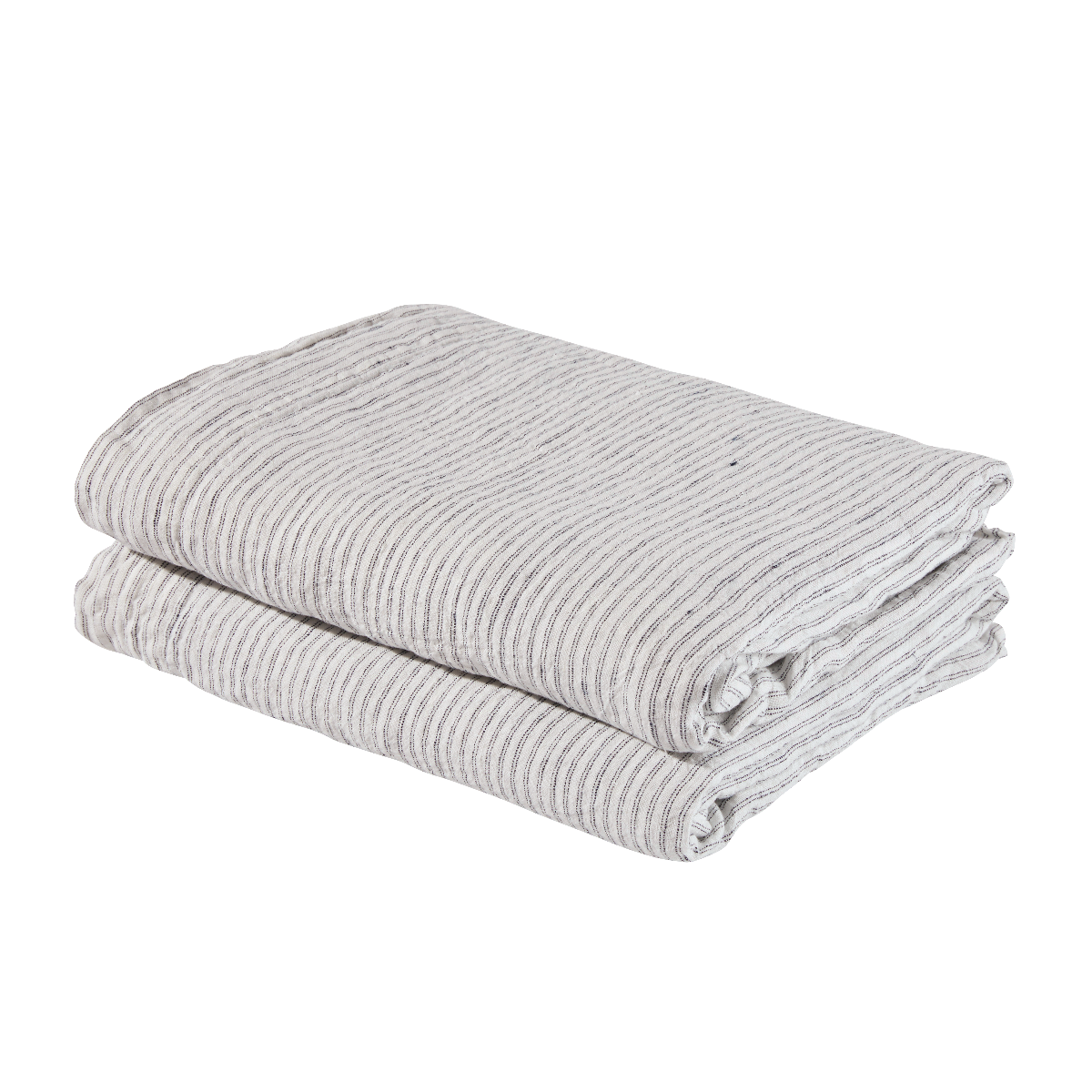 Linen Fitted Sheet Pyjama Stripe