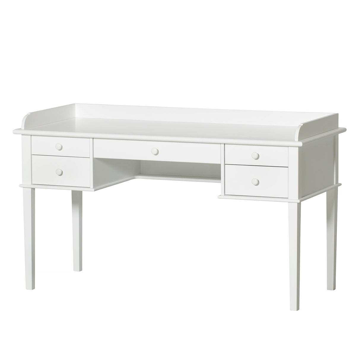 Seaside Junior Office Table White