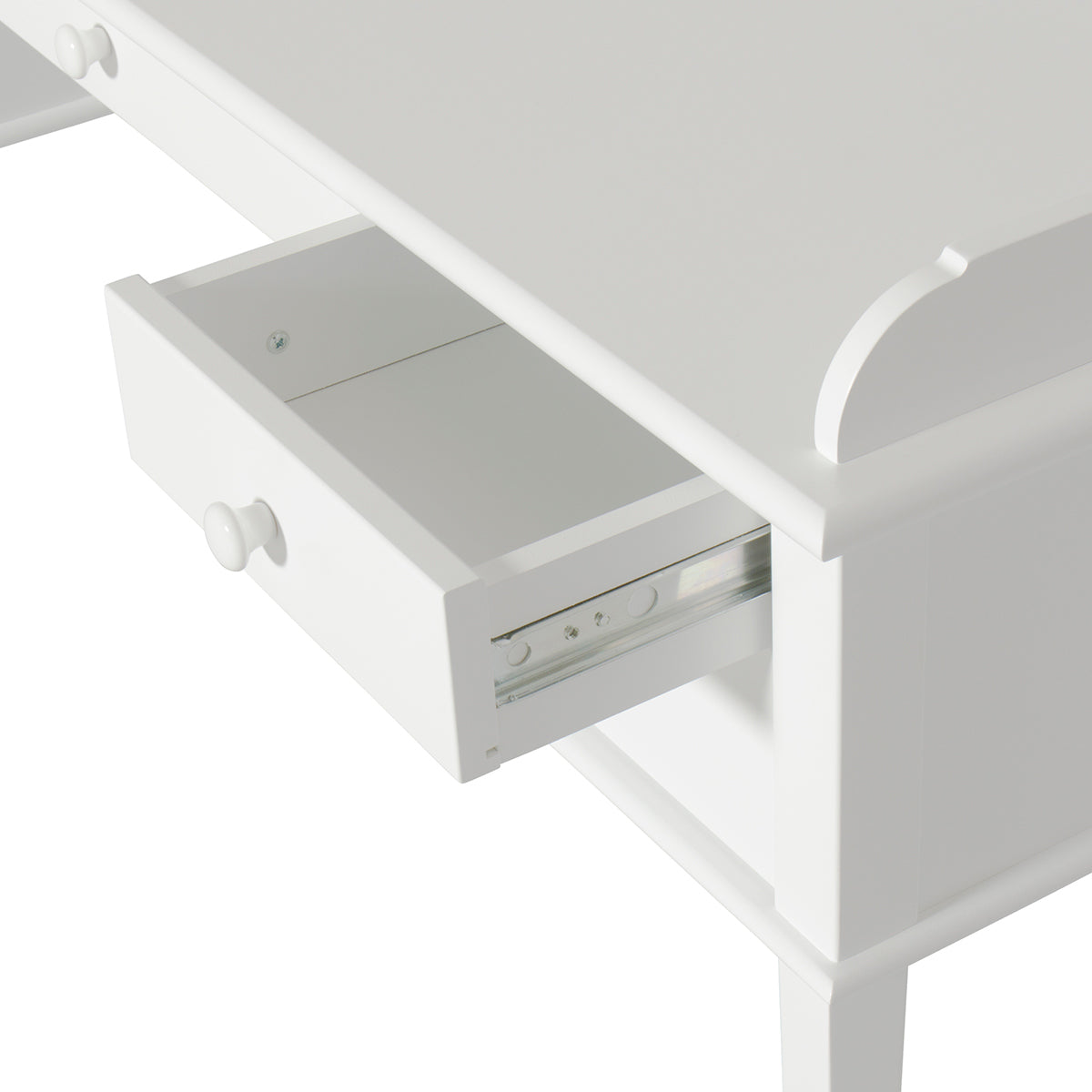 Seaside Junior Office Table White