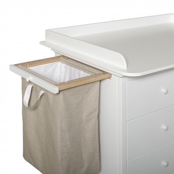 Seaside Nursery Dresser 6 Drawers White