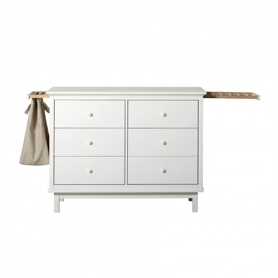 Seaside Dresser 6 Drawers White