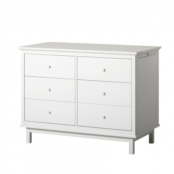 Seaside Dresser 6 Drawers White
