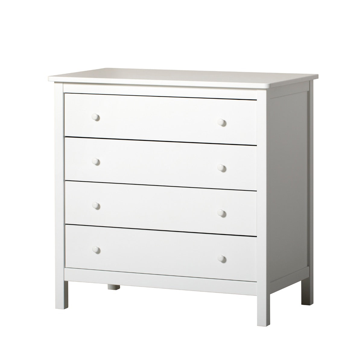 Seaside Commode 4 Lades Wit