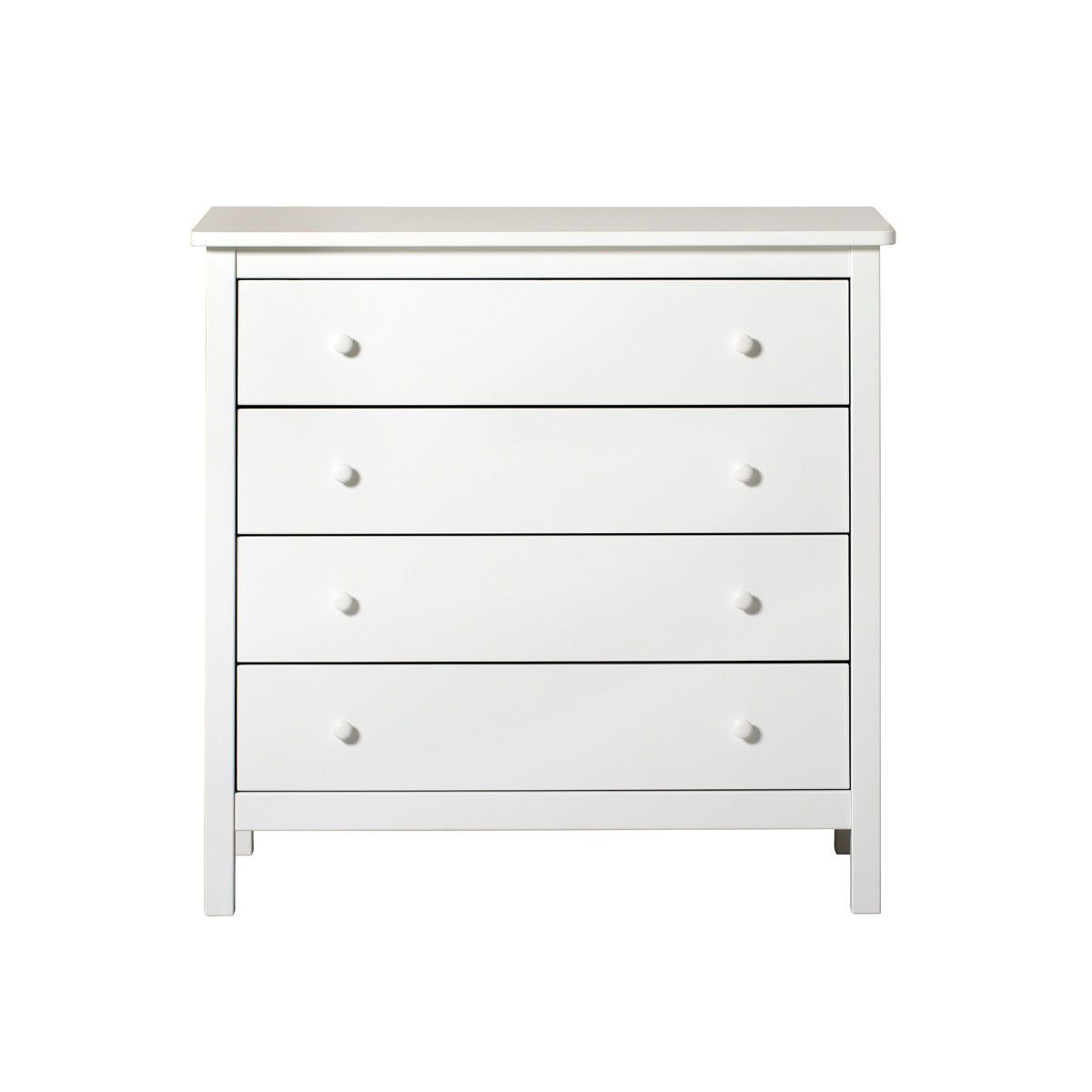 Seaside Commode 4 Lades Wit