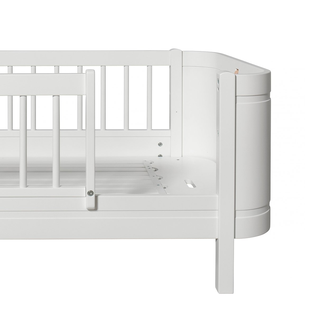 Wood Mini+ Junior Bed White