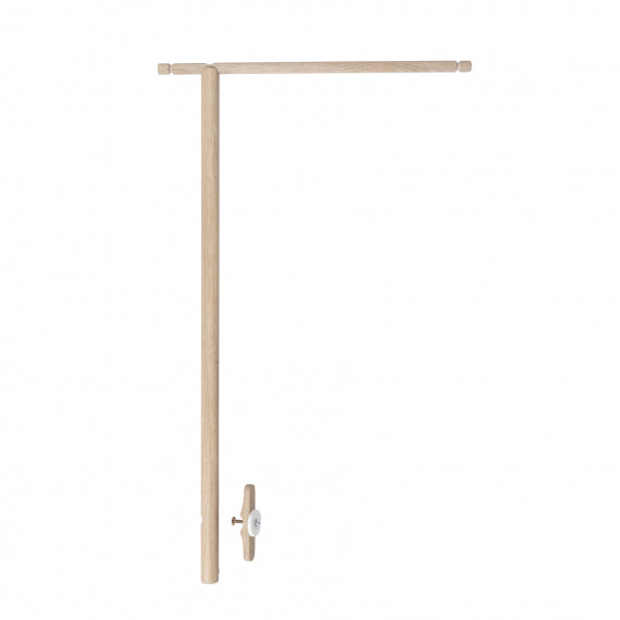 Wood Holder Bed Canopy & Mobile Oak