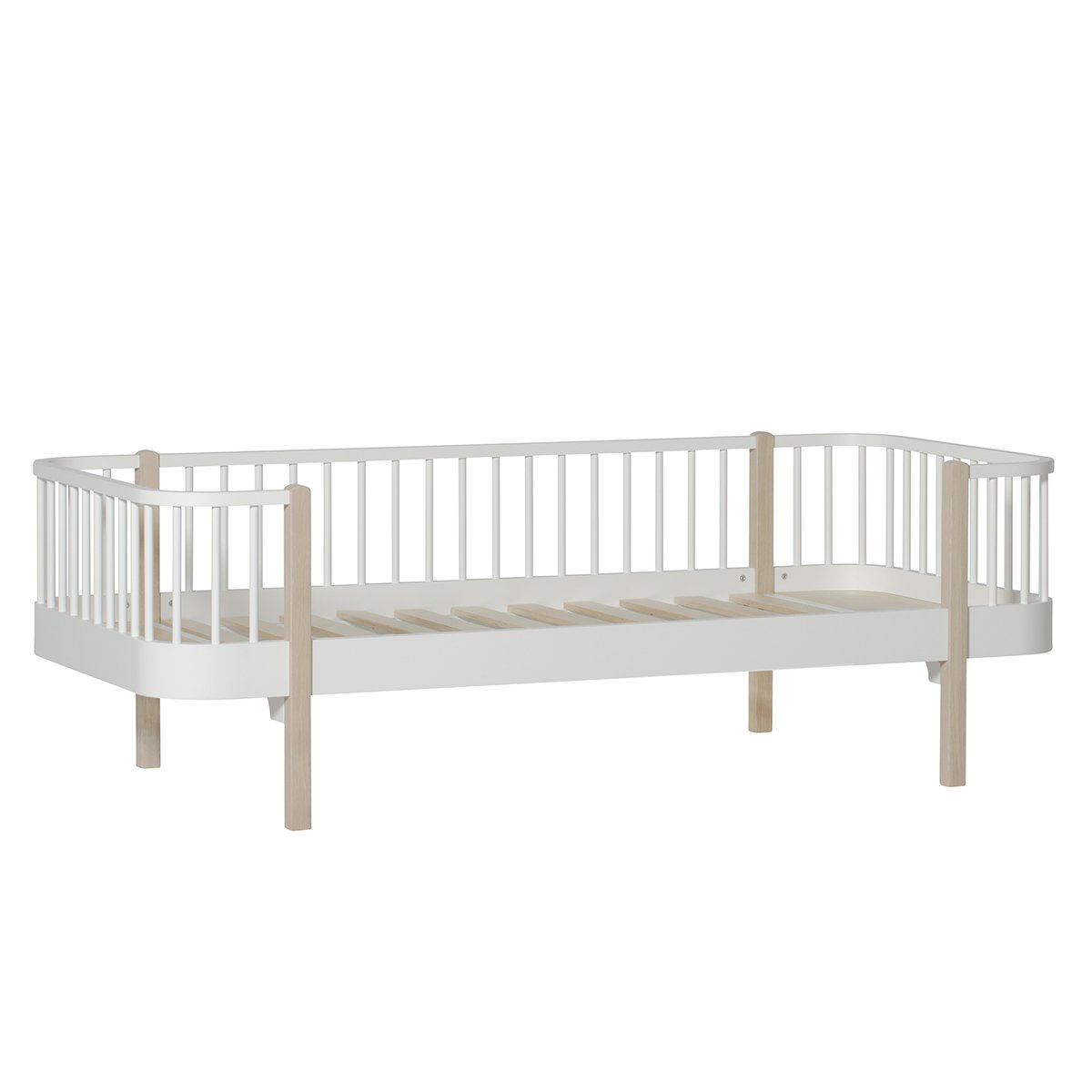 Wood Day Bed White Oak