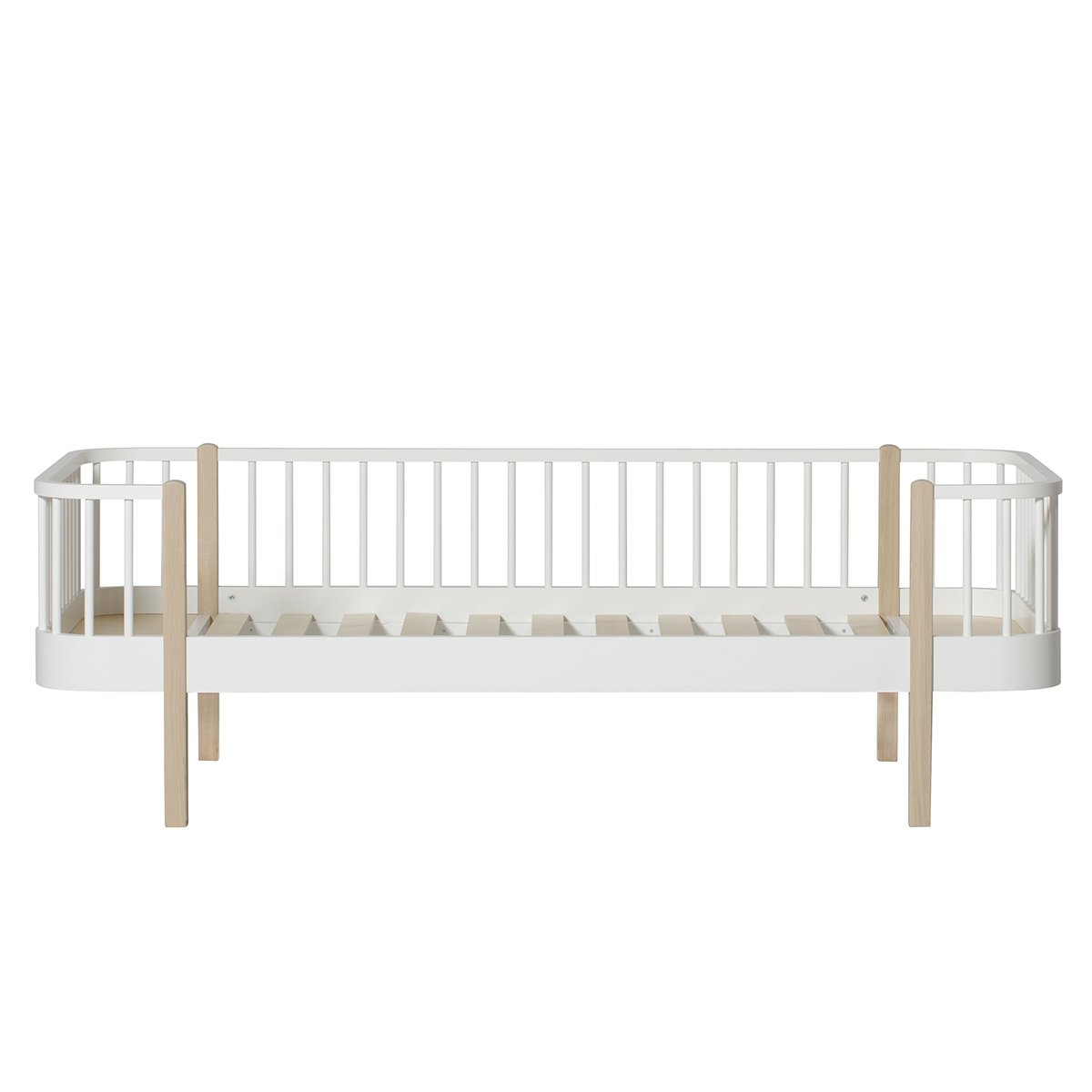 Wood Day Bed White Oak