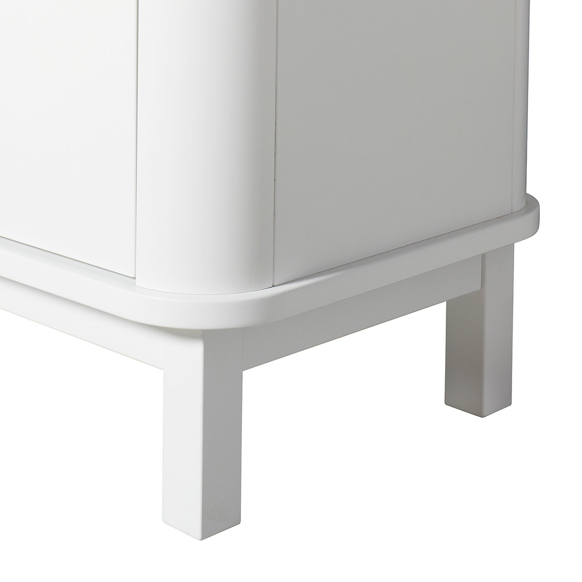 Houten Multikast 3 Deurs Wit