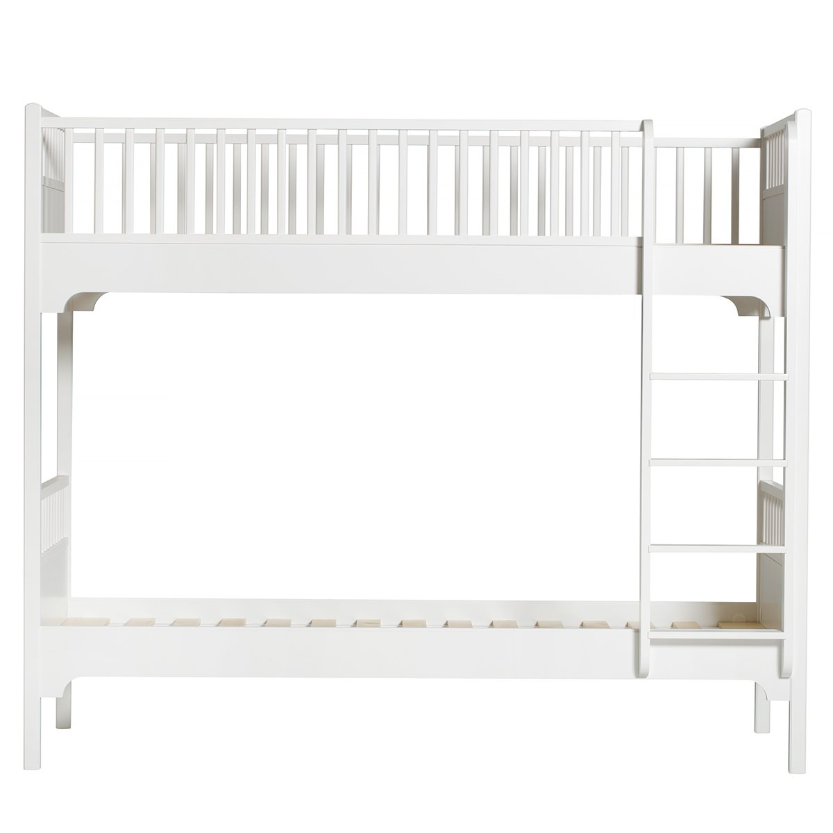 Seaside Bunk Bed Vertical Ladder White