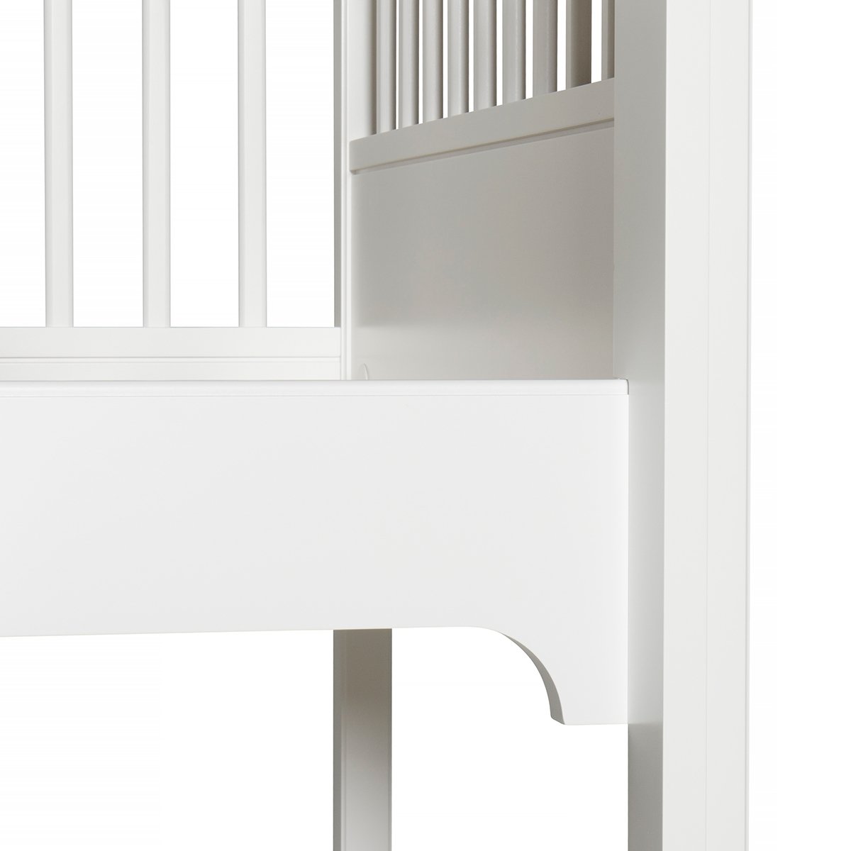 Seaside Bunk Bed Vertical Ladder White