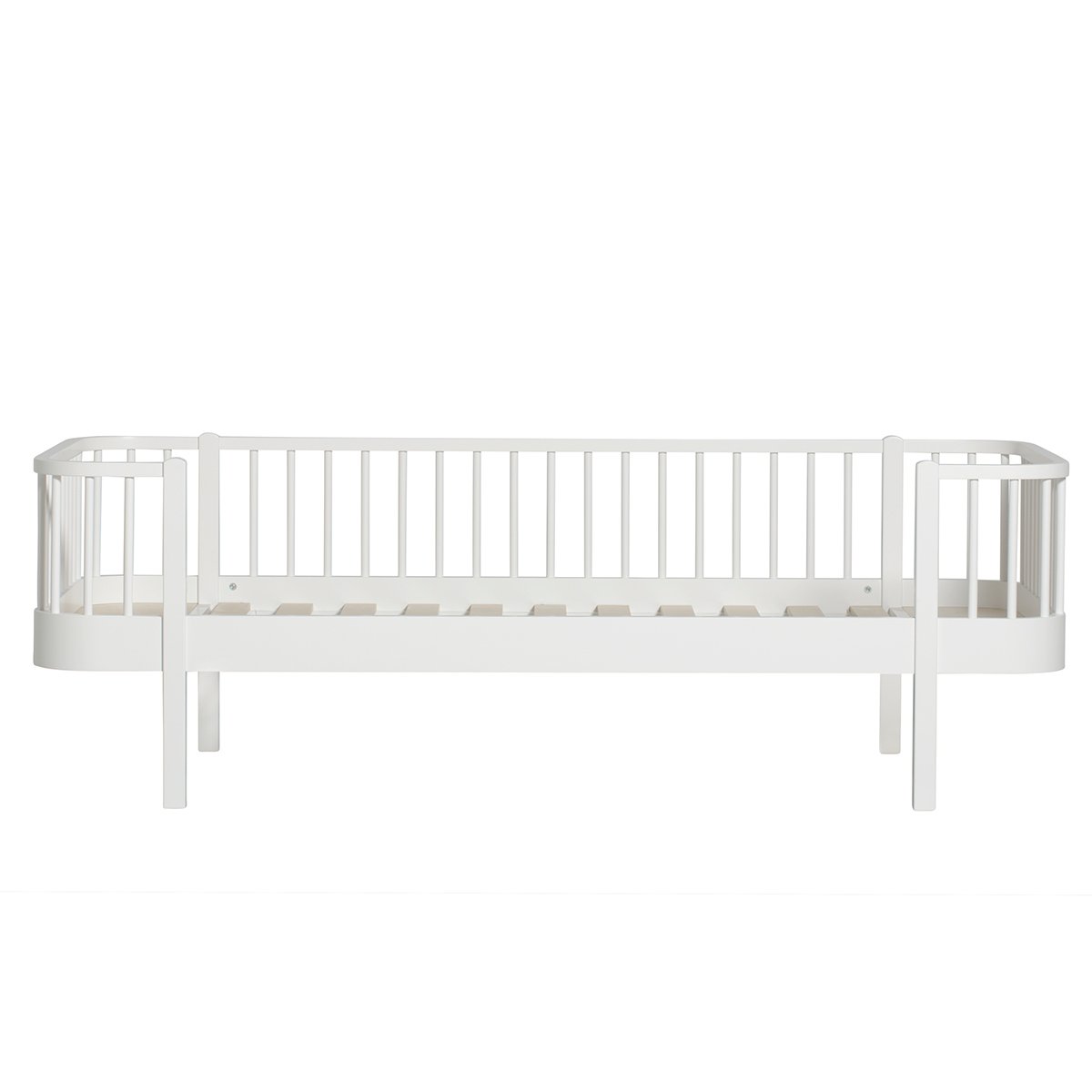 Wood Day Bed White