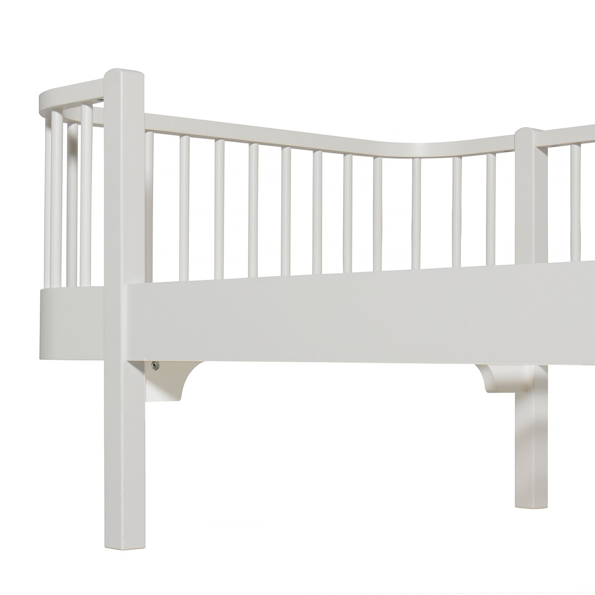 Wood Day Bed White