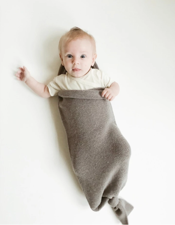 Merino Baby Cocoon Otter