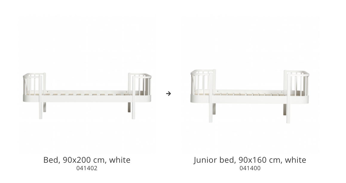 Conversion Set | Bed To Junior Bed