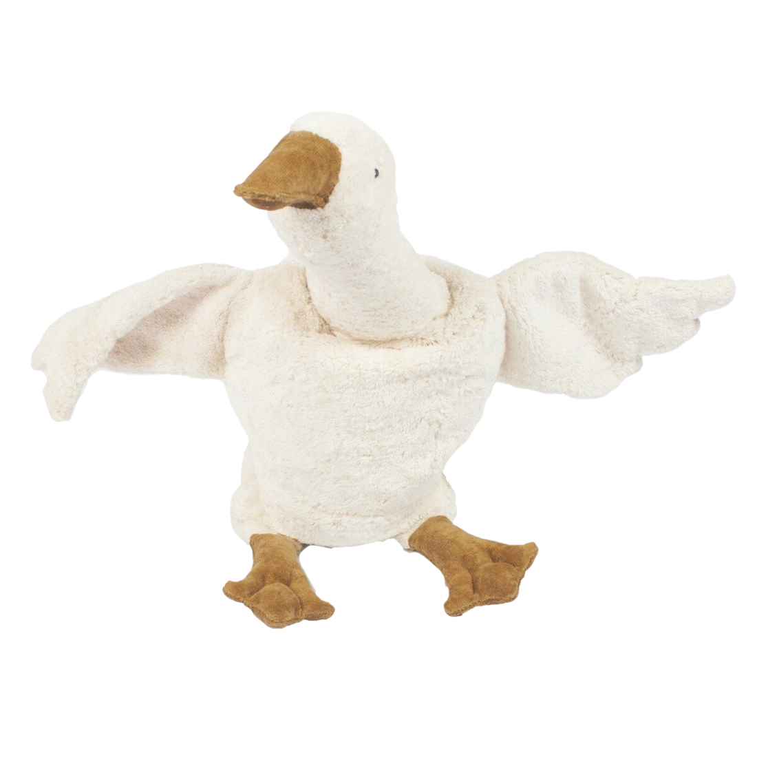 Knuffel Cuddly Goose Large Wit