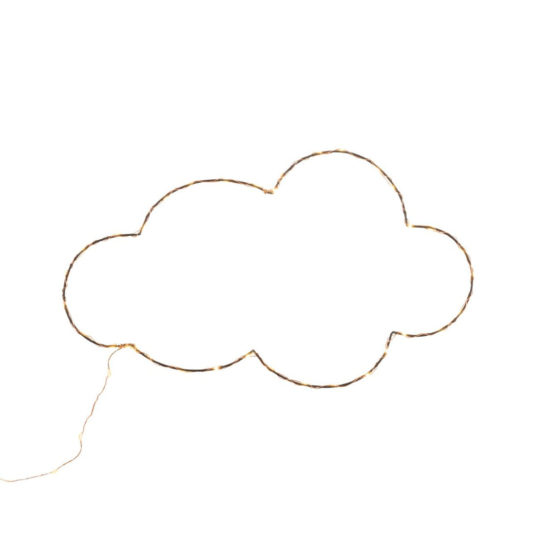 Wolk lamp zwart