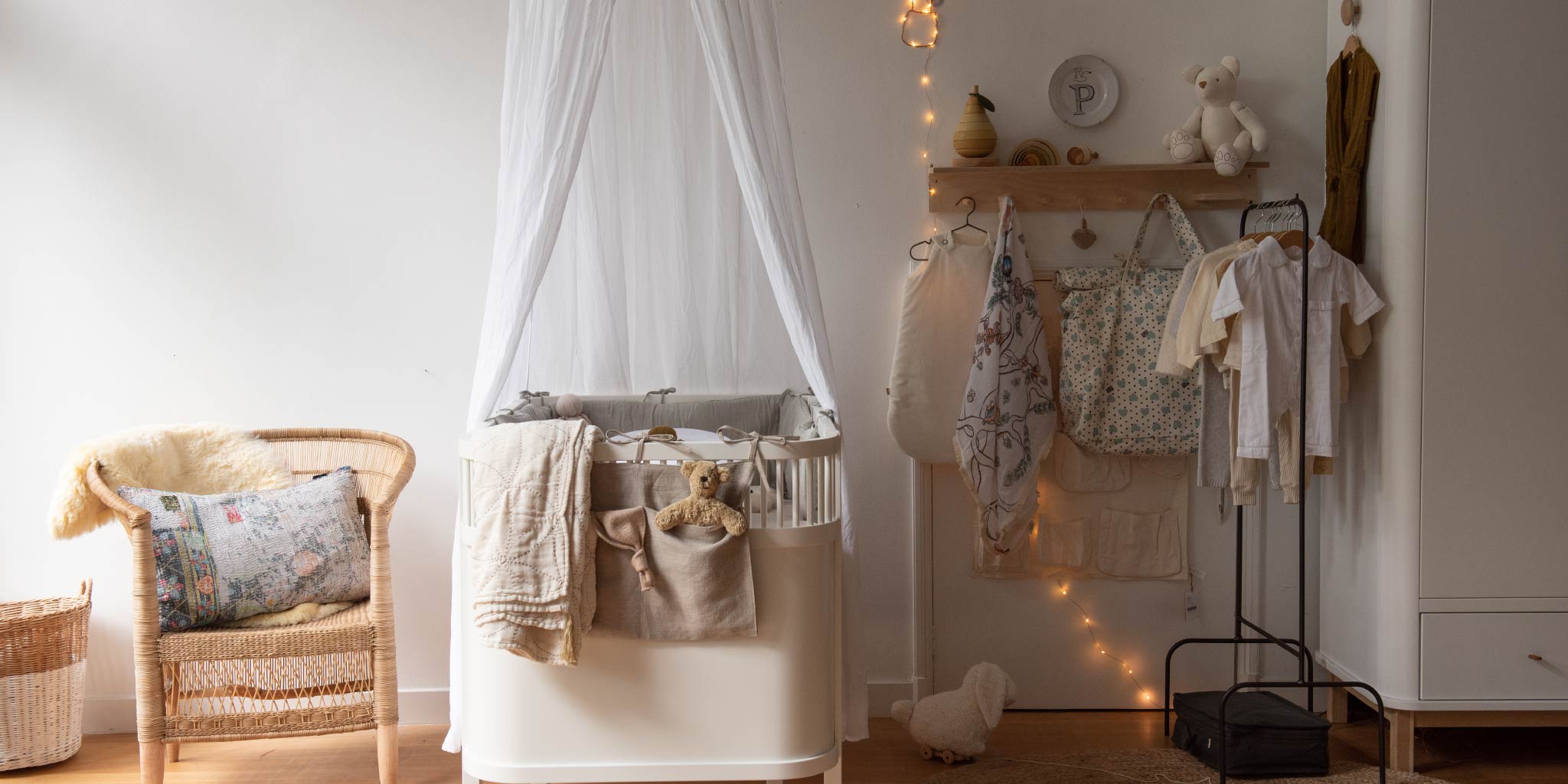 nursery in soft colors
