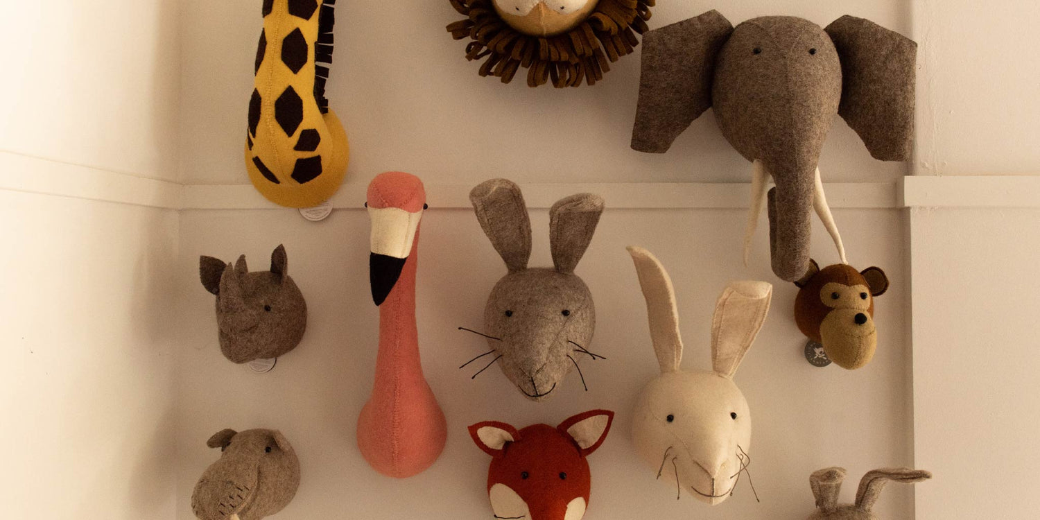 animal heads