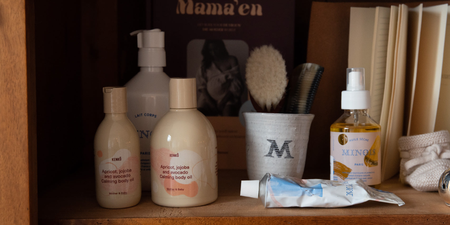 the most beautiful skincare products especially made for babies, but lovely to use yourself aswell.