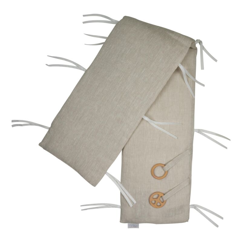 Activiteitenboxbumper - Natuurlijk linnen