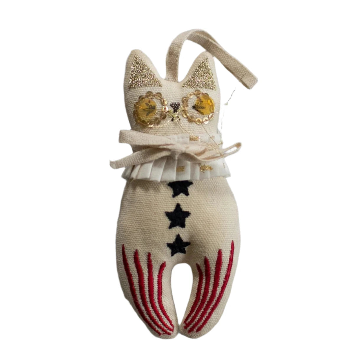 Rocket Cat Ornament