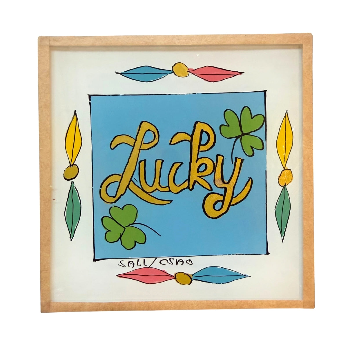 Mini Schilderijtje Lucky 