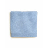 Hvid Kiki Blanket Frost Blue – merino lambswool baby blanket