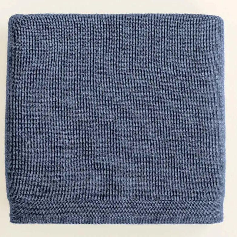 Hvid Felix Blanket Denim