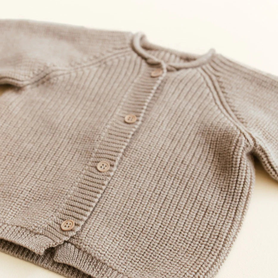 Baby Cardigan Sand