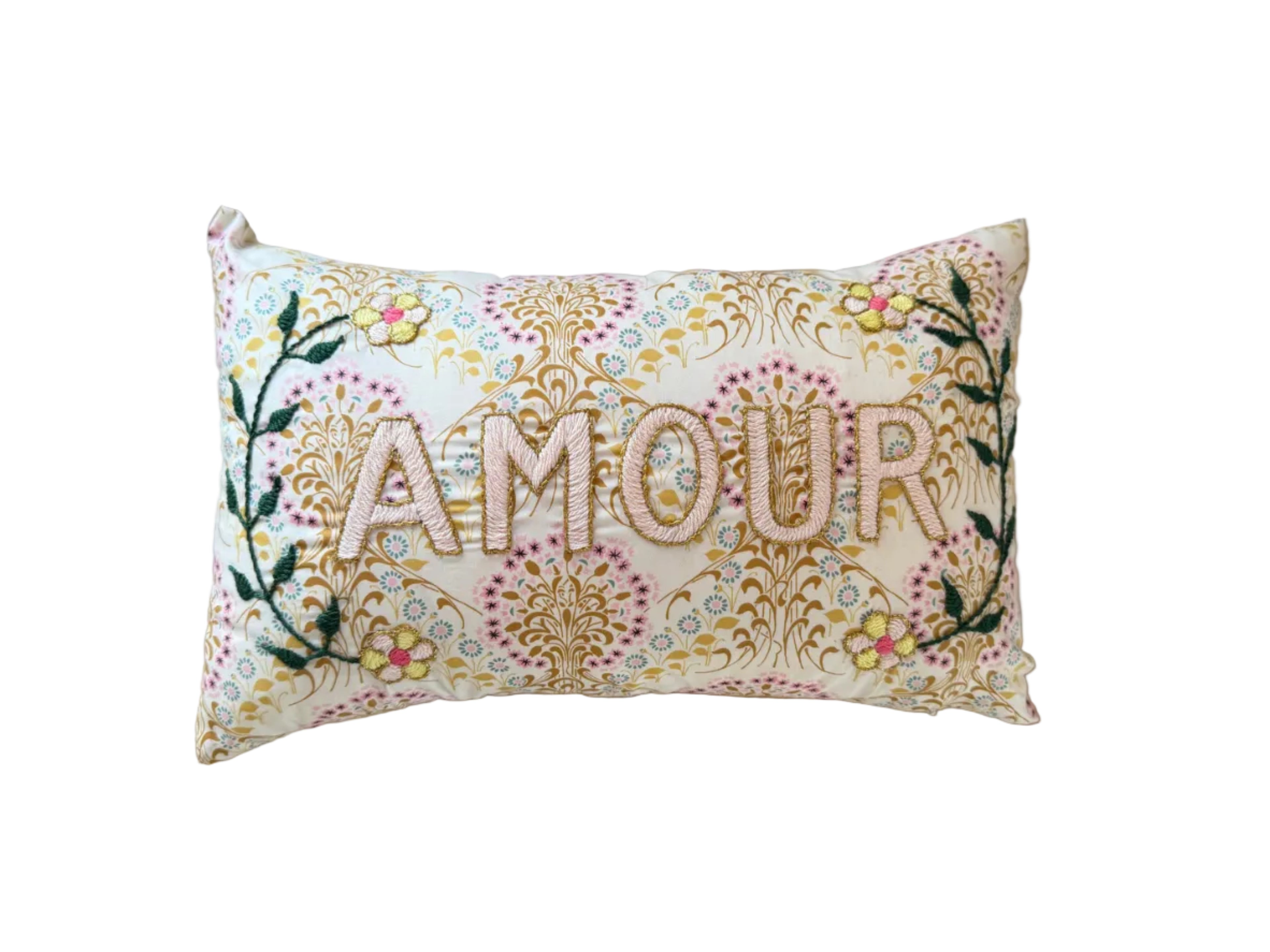 Mini Cushion Amour Liberty Yellow