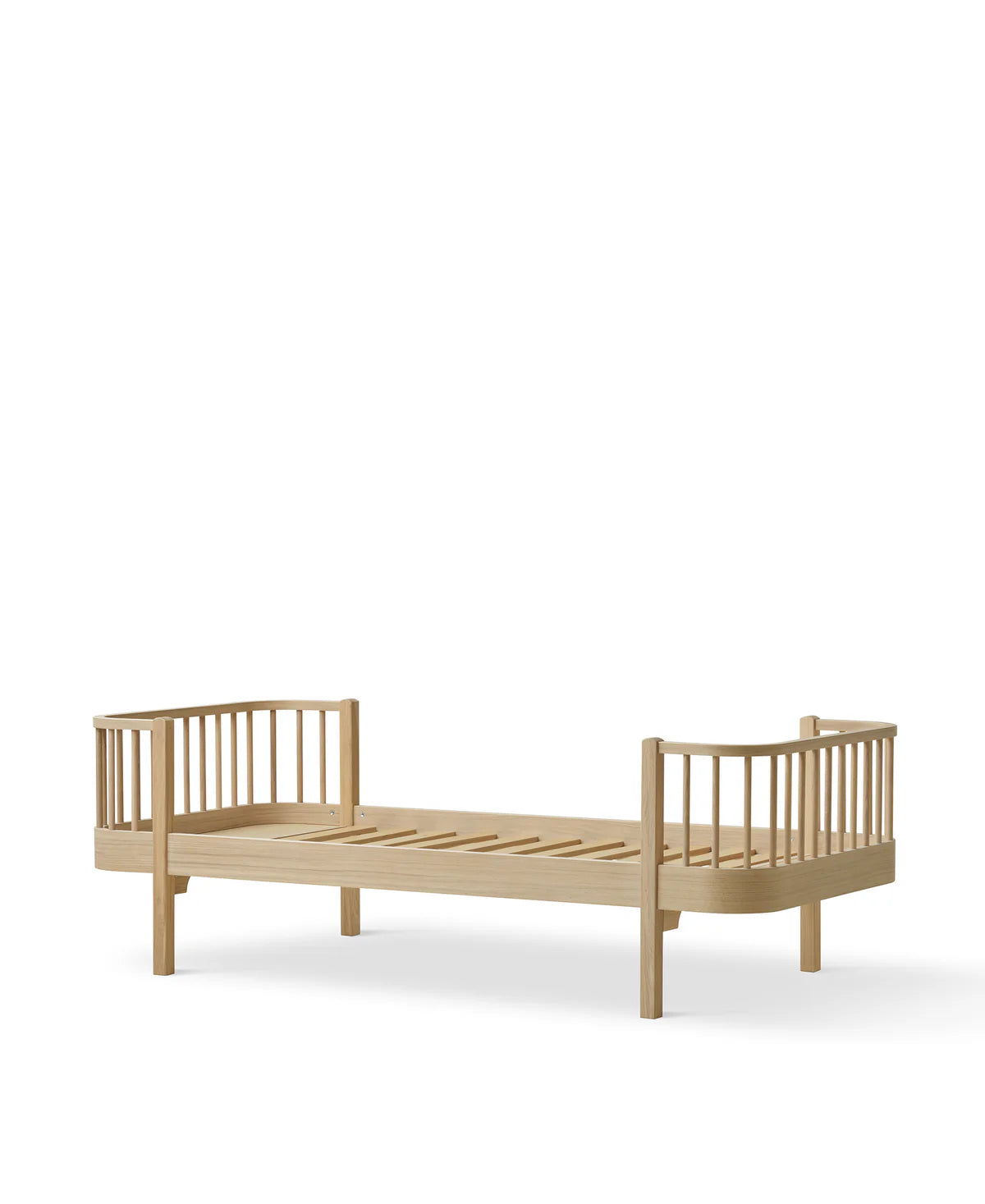 Wood Bed White