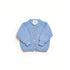 Hvid Inga Cardigan Light Blue – merino wool cardigan