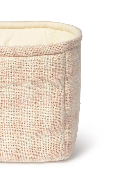 Quilted Basket Vichy Rose