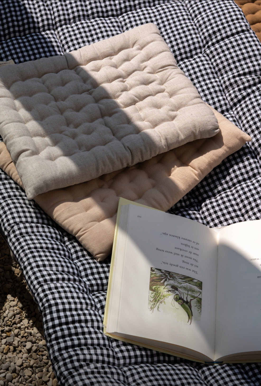 Tiny Linen Mattress - Natural