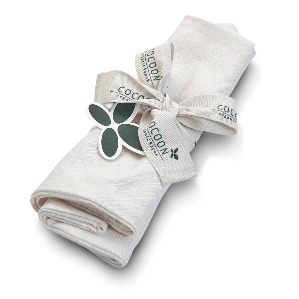 Cotton Nursing Pillow Cover White