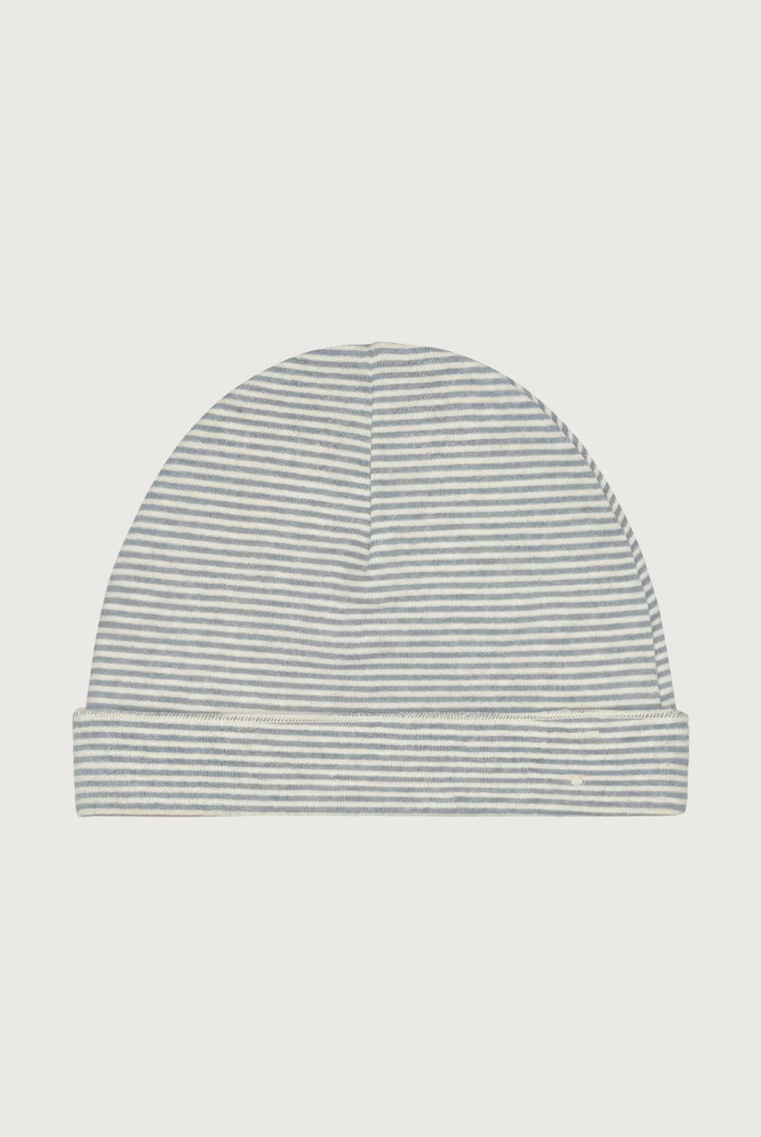 Baby Beanie Stone Grey Cream