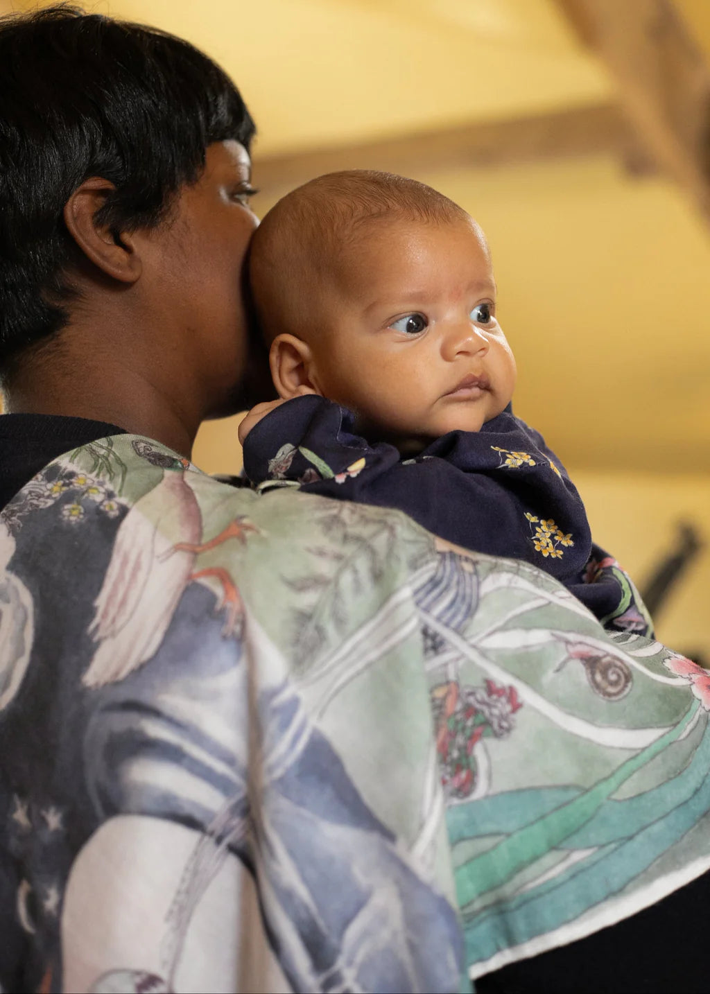 The Pond Dance Reversible Baby Swaddle